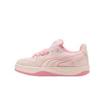 PUMA PARK LUNA SATIN PRINCESS Abrasion Resistant Low top Casual Shoes 36 white