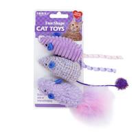 Three Pack Simulation Mouse Cat Toy With Catnip For Cat Self Play And Teething 3pcs