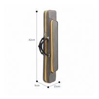 Soft Pool Cue Bag Safeguarding Case with Accessory Pocket pilka spalva