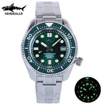 Heimdallr Diver Watch For Men MM300 Sumo SBDX 300M Waterproof Sapphire Crystal C3 Luminous NH35 Automatic Movement Wristwatch NH35 Movement gray