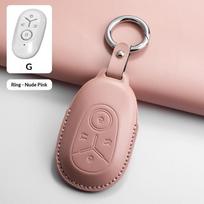 For Ex2 Car Key Case Cover Full Wrap Anti Scratch Waterproof Car Smart Remote Protective Shell Car Interior Accessories gray