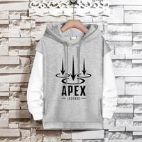 Apex Legends Battle Royale Hoodie Pullover Printed Fake Two Piece Sweatshirt Teens M-Spring/Autumn
