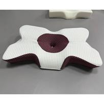 Memory Foam Anti-Snoring Neck Pillow for Sleep Apnea and Cervical Support
