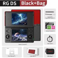 Anbernic RG DS Handheld Video Game Console 4  IPS Dual Screen Android 14 Flip Supports RixelHK Wifi Streaming 512G 80000 Games