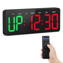 3-inch 6-digit multifunctional fitness timer count-up/count-down built-in buzzer suitable for daily fitness training 2 3-inch fitness timer black