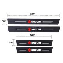 Automobilio slenksčio apsauginis lipdukas, slenksčio lipdukas, neslystanti kilimėlis Suzuki Alto Swift Sport Jimny SX4 S Cross Samurai Grand Vitara black