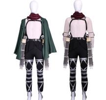 Aot Mikasa Cosplay Kostiumas Paskutinio Sezono Filmas Titanas Jean Levi Rivaille Ackerman Armin Hange Eren Kovinis Kostiumas Bodis M gray