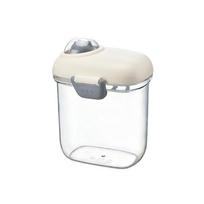 Large Capacity Baby Formula Storage Canister Food Grade Formula Dispenser  Baby Outdoor Travel 1000 ML white