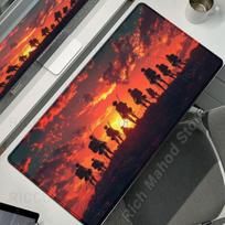 Anime Attack on Titan XXL Desk Mat Large Black White Mouse Pad Gamer Computer Mousepad Gaming Laptop Keyboard Mouse Mats Carpet 300x600x2MM
