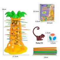 Children's Monkey Climbing Tree Game: Interactive Parent-Child Educational Toy orange