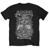 NEW! Asking Alexandria Black Cotton Unisex S-5XL Shirt S118 XL gray