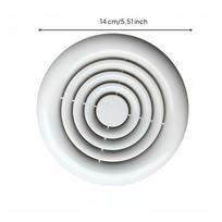 Vent Outlet Modern Design Round Air Flow Plate for Home Central Strong balta