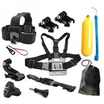 Priedų rinkinys, skirtas Insta360 X4 X3 X2 Gopro Hero 13 12 11 10 9 8 7 4K SJCAM AKASO OSMO Telefonui Dirželis Trikojo Laikiklis Go pro 12 Kamerai