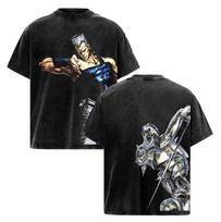 Vintage Jean Pierre Polnareff Jo's Graphic Washed T-Shirt, SweatShirt, Hoodie 1 S black