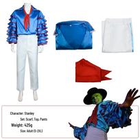 Stanley Monster Cosplay Costume for Halloween and Stage Performances Small blue
