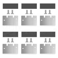 For Bambu Lab Scraper Blade SK5 Steel Blade All Metal CNC Machined Cleaning Tool For Bambulab X1c X1 P1p P1s Accessories