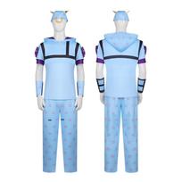 JOJO keisti nuotykiai: Johnny Joestar Cosplay kostiumas anime pasirodymui M white