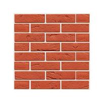 Aukščiausios kokybės 3D plytų plytelių lipdukas Lipnus sienų lipdukas Apsaugai nuo dėmių Virtuvės dekoras 1PC Orange brown