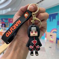 Anime Naruto Pvc Action Figures Keychain Set - Kakashi Uchiha Itachi Sasuke Madara Collectible Model Toys Gift