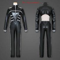 Tokyo Ghoul Kaneki Ken Hoodis Megztinis Cosplay Kostiumas Su Išskirtiniu Meistriškumu Ir Kvėpuojančiu Audiniu Maksimaliam Komfortui 2Pcs-Tops+LongPants,S black
