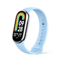 Apyrankė Mi band 8 9 10 Dirželis Sportinė Silikoninė išmanioji apyrankė Priedai Pakeičiama apyrankė xiaomi Mi band 9 nfc dirželis mi band 8 9 white