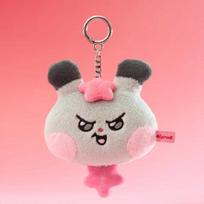 ATEEZ x MIGHTEEZ Rock The Stage Tape Measure Key Ring DDEONGYO gray