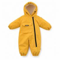 Waterproof Kids Snow Suit Thick Fleece Lined Winter Jumpsuit Outdoor Jumpsuit  Skiing 90cm geltona