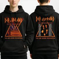Def Leppard The Las Vegas Residency 2026 Collection t shirt or Hoodie L brown