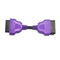 Latest 13CM Color OBD2  Extension Cable Car for Launch IDIAG/Easydiag/GOLO/Mdiag/ELM327 Extend Connector OBD Adapter violetinė