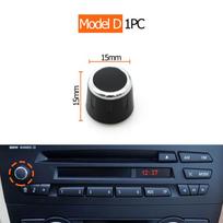 Car Dash CD Player Radio Audio Volume Rotary Switch Button Knob For BMW 3 1 X1 Z4 Series E90 E91 E92 E93 E81 E82 E87 E88 E84 E89 black