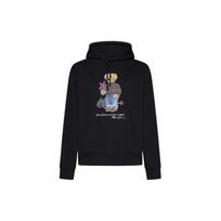 Polo Ralph Lauren Polo Bear-motif drawstring hoodie 710853309-026 L gray