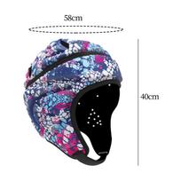 Adult Rugby Helmet Padded with Foam, And Flexible Sports Helmet, Adjustable Breathable Cap
