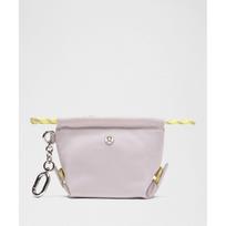 LULULEMON Convertible Clippable Nano Pouch Icyt Layr Icy Taupe/Lime & Yours/One Size