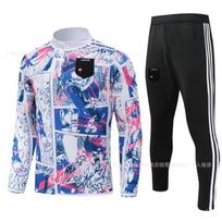 Source 2425 Japan Dragon Ball National Team Wholesale New Children's Adult Long Sleeve Football Suit Training Suit XXL