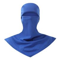 Neck Covers Motorcycle Snowboarding Men Women Balaclava Hiking Scarves Face Mask Mesh Face Cover tamsiai mėlyna spalva