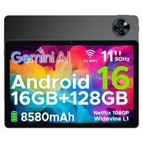 DOOGEE U11 Tablet 11  Ultra-clear 90Hz Display 16GB 128GB 8580mAh Battery Unisoc T7200 Dual Speaker Widevine L1 Android 16