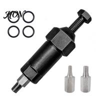 Grease Zerk Cleanser Fitting Cleaning Tool, Heavy Duty Cleaner, Up to 600PSI, Remove Unclogger from Fittings Pins Shafts Bushings, M6 M8 M10 Remover B black