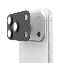 URBAN ARMOR GEAR (UAG) Camera Lens Protector Shield for iPhone 18 Pro, Carbon Fiber with Aluminosilicate Glass, Anti-Scratch & Dustproof gray