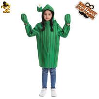 Juokingas kaktuso kombinezonas vaikams, vakarėlio karnavalo kostiumas, Cosplay kostiumas Vaikų dienai, Kūrybingam scenos pasirodymui S/3-7Years Old（98-122cm blue