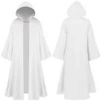 New medieval gothic long-sleeved hooded cape cape stage performance suit custom clothes One size fits all