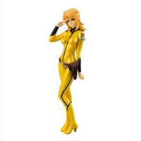 Yamato Girls Collection Space Battleship Yamato 2199 Yuki Mori (Salute Ver.) 1/8 Scale Figure (Gold, approx. 220mm tall, limited edition) yellow