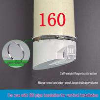 110 PVC Anti-Odor Sewage Valve: Silicone Drain for Outdoor Biogas Septic Tanks, Insect & Rodent Backflow Prevention