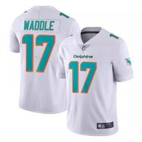 NFL Miami Dolphins 17 Waddle Embroidered Football Jersey Men 3XL