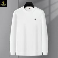 2025 Dragon Brand Men's Seasonal Thick Round-Neck Sweatshirt: Warm, Casual Sports Pullover 56 gray
