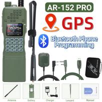 Baofeng AR 152 PRO GPS Ham Radio High Powerful CS Tactical Game Walkie Talkie Long Range Upgraded AR-152 Portable Two Way Radio