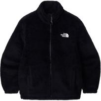 THE NORTH FACE COMFY ALPHA FLEECE ZIP UP Velvet feel Coat Unisex Black NJ4FQ50J 110(XXL) black