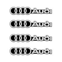 3d Metal Car Audio Sticker Sound Speaker Label Emblem For Audi A3 A4 A5 A6 A1 A2 A7 A8 S3 S4 S5 S6 S7 TT RS3 RS4 RS5 Accessories