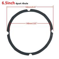 1Pcs 1 Hole 8 Hole Woofer Speaker Foam Pads DIY 1/1/6.1/8/11/11/11/18Inch Speaker Shell Sponge Strip EVA Gasket Ring
