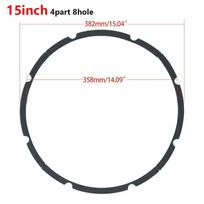 1Pcs 1 Hole 8 Hole Woofer Speaker Foam Pads DIY 1/1/6.1/8/11/11/11/18Inch Speaker Shell Sponge Strip EVA Gasket Ring