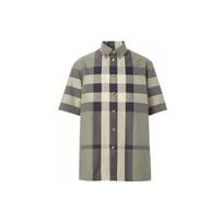 Burberry SS21 Shirt Men's Army Green 80415411 L gray